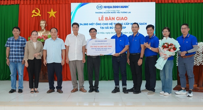 Binh Minh Plastic & SCG Bring Clean Water and Mid-Autumn Joy to Dong Nai