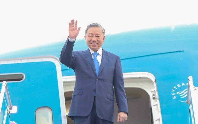 General Secretary To Lam Leaves for State Visit to DPRK