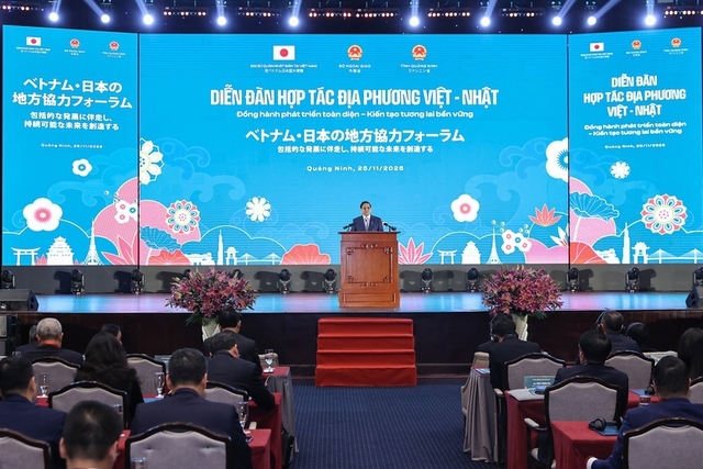 Prime Minister Attends Viet Nam–Japan Local Cooperation Forum
