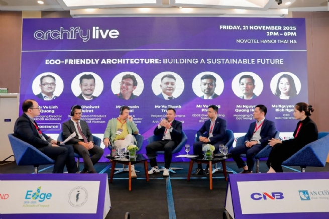 Archify Live 2025: Connecting Experts, Advancing Sustainable Building in Vietnam