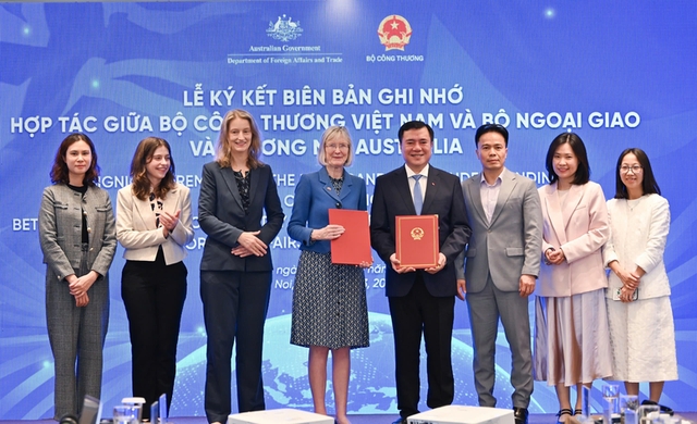 Vietnam, Australia sign MoU on Cooperation to Optimize FTA’s Benefits