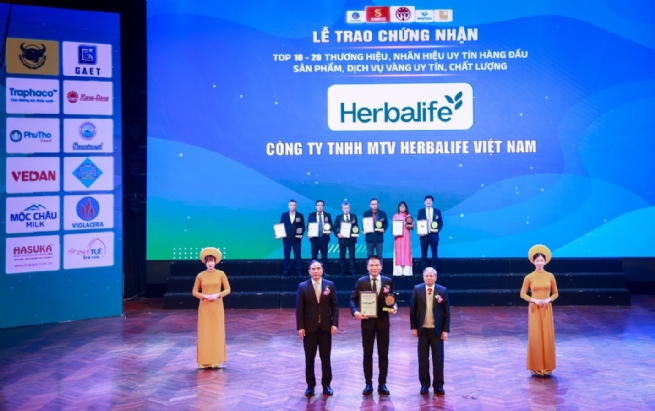 Herbalife Vietnam Named Top 10 Reputable Brand 2025