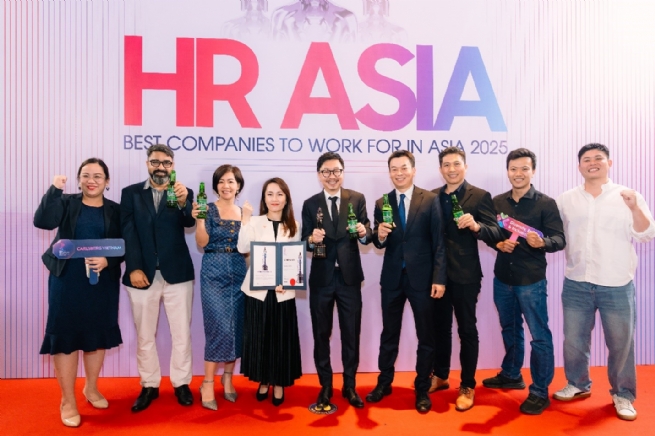 Carlsberg Vietnam Named One of “Best Companies to Work for in Asia” for the Third Consecutive Year
