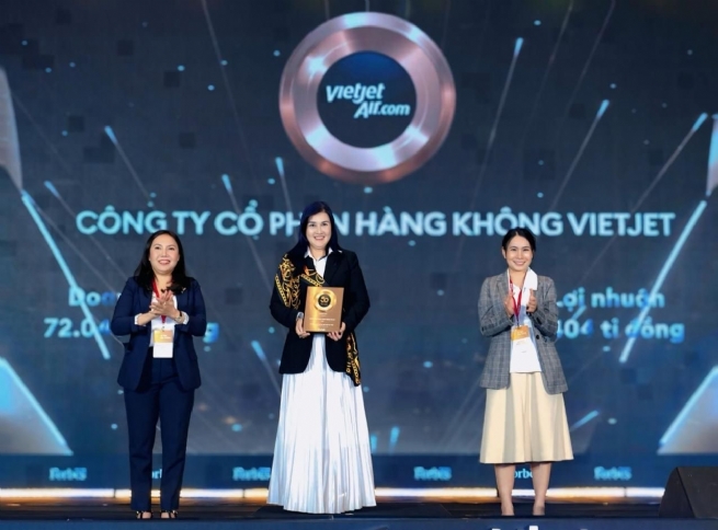 Forbes Honors Vietjet in Top 50 Listed Companies in Vietnam 2025