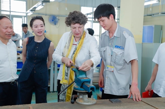 Bac Ninh Industrial College: Success Built on German-Standard Dual Training Model