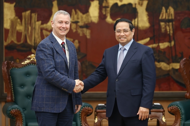 Prime Minister Pham Minh Chinh Receives Belgian Ambassador to Vietnam