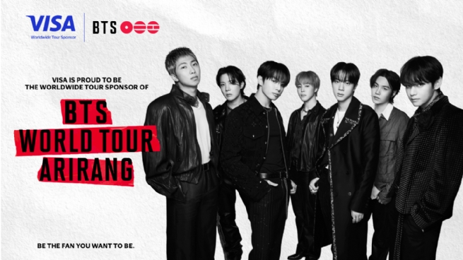 Visa Cements Global K-pop Connection as Worldwide Tour Sponsor for “BTS WORLD TOUR ‘ARIRANG’”