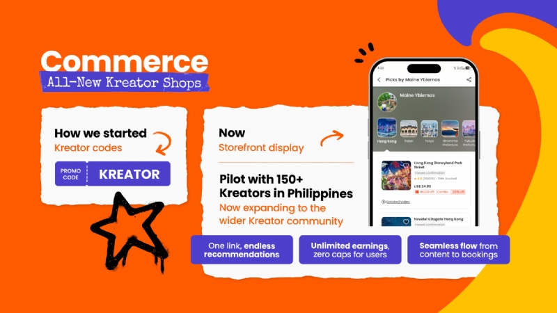 Klook Takes Creator Commerce Beyond Influence with Kreator Shops